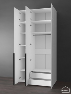 Шкаф с антресолью Linnea MHR-3A-2 2450х1200х510 (Белый-М 11.1.2) в Невьянске - nevyansk.mebel24.online | фото 5
