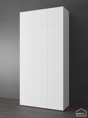Шкаф с антресолью Linnea MHR-3POA-2 2450х1200х510 (Белый-М 11.1.1) в Невьянске - nevyansk.mebel24.online | фото 1