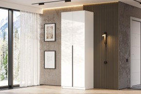Шкаф ШК-5 + 4 полки (800) Белый текстурный в Невьянске - nevyansk.mebel24.online | фото