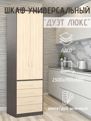 Шкаф универсальный Дуэт Люкс в Невьянске - nevyansk.mebel24.online | фото 3