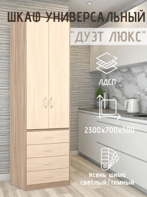 Шкаф универсальный Дуэт Люкс в Невьянске - nevyansk.mebel24.online | фото 5