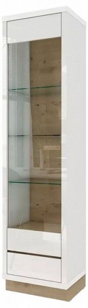 Шкаф-витрина Балтимор 414.03 в Невьянске - nevyansk.mebel24.online | фото
