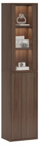 Шкаф-витрина Домино СУ(ш1в2)+1ФГ+1ФС в Невьянске - nevyansk.mebel24.online | фото 2