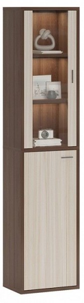 Шкаф-витрина Домино СУ(ш1в2)+1ФГ+1ФС в Невьянске - nevyansk.mebel24.online | фото 2