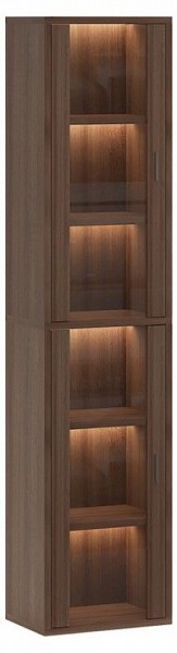 Шкаф-витрина Домино СУ(ш1в2)+2ФС в Невьянске - nevyansk.mebel24.online | фото