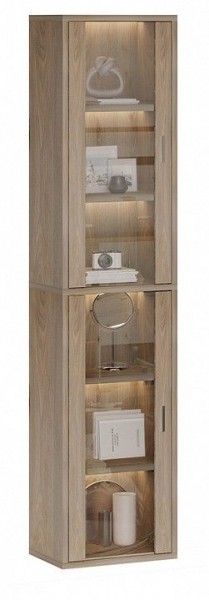 Шкаф-витрина Домино СУ(ш1в2)+2ФС в Невьянске - nevyansk.mebel24.online | фото 2
