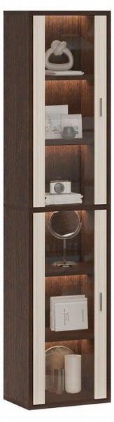 Шкаф-витрина Домино СУ(ш1в2)+2ФС в Невьянске - nevyansk.mebel24.online | фото 2