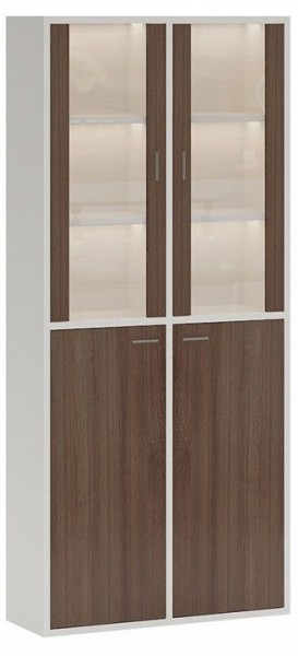 Шкаф-витрина Домино СУ(ш2в2)+2ФС+2ФГ в Невьянске - nevyansk.mebel24.online | фото 2