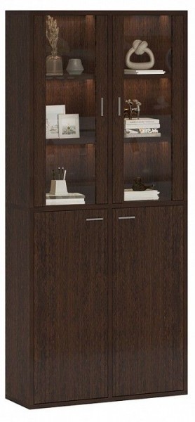 Шкаф-витрина Домино СУ(ш2в2)+2ФС+2ФГ в Невьянске - nevyansk.mebel24.online | фото 3