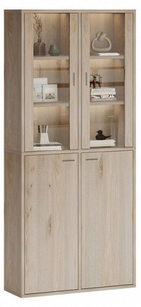 Шкаф-витрина Домино СУ(ш2в2)+2ФС+2ФГ в Невьянске - nevyansk.mebel24.online | фото 2