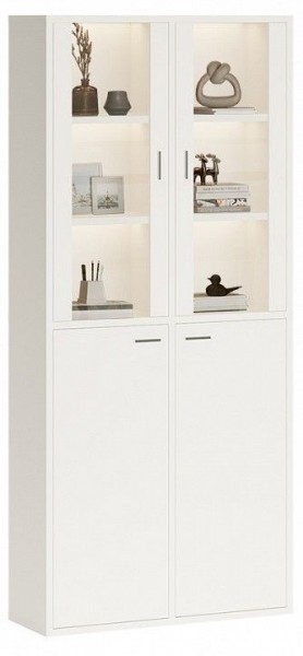 Шкаф-витрина Домино СУ(ш2в2)+2ФС+2ФГ в Невьянске - nevyansk.mebel24.online | фото 2