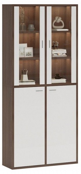 Шкаф-витрина Домино СУ(ш2в2)+2ФС+2ФГ в Невьянске - nevyansk.mebel24.online | фото 2