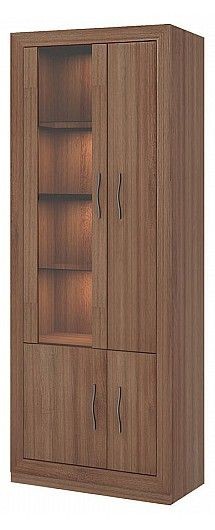 Шкаф-витрина Нобиле ШВтВ-ФСД-ФГК в Невьянске - nevyansk.mebel24.online | фото