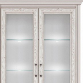 Шкаф-витрина Стилиус с подсветкой B169-REG2W2S в Невьянске - nevyansk.mebel24.online | фото 2