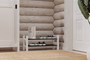 Скамья 85х37 Кантри для обуви белая в Невьянске - nevyansk.mebel24.online | фото 4