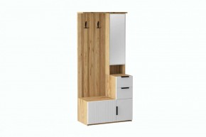 СТЕФАНИ-1 Прихожая (дуб крафт золотой/белый софт) в Невьянске - nevyansk.mebel24.online | фото