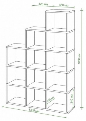 Стеллаж Бартоло СЛД 5 в Невьянске - nevyansk.mebel24.online | фото 2