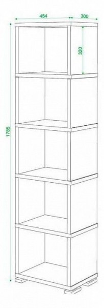 Стеллаж Домино СБ-15/5 в Невьянске - nevyansk.mebel24.online | фото 3