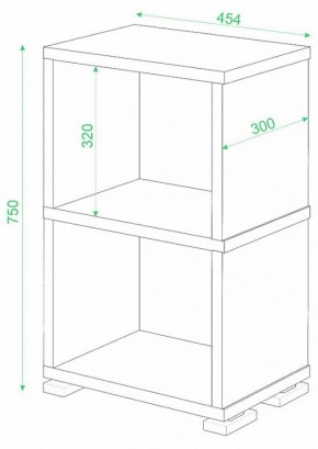 Стеллаж-колонка Домино СБ-15/2 в Невьянске - nevyansk.mebel24.online | фото 2