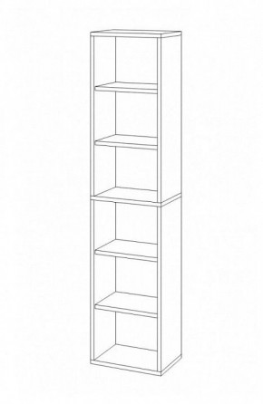 Стеллаж-колонка Домино СУ(ш1в2) в Невьянске - nevyansk.mebel24.online | фото 3