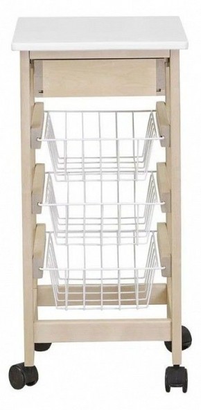 Стеллаж С ящиком и корзинами в Невьянске - nevyansk.mebel24.online | фото 3