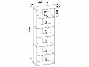 Стеллаж ШУ-30 в Невьянске - nevyansk.mebel24.online | фото 3