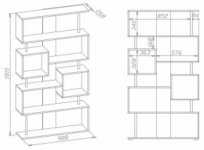 Стеллаж СТ-2 в Невьянске - nevyansk.mebel24.online | фото 2