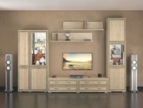Стенка Ливорно дуб сонома в Невьянске - nevyansk.mebel24.online | фото 2