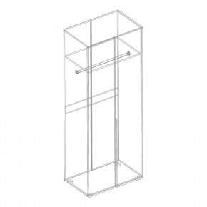 СТИЛ Шкаф 2-ств для одежды в Невьянске - nevyansk.mebel24.online | фото 2