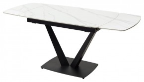 Стол ALATRI 120 MATT WHITE MARBLE SOLID CERAMIC / BLACK, ®DISAUR в Невьянске - nevyansk.mebel24.online | фото 10
