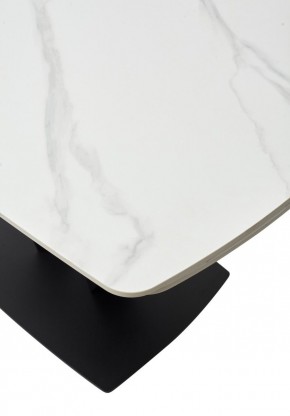 Стол ALATRI 120 MATT WHITE MARBLE SOLID CERAMIC / BLACK, ®DISAUR в Невьянске - nevyansk.mebel24.online | фото 11