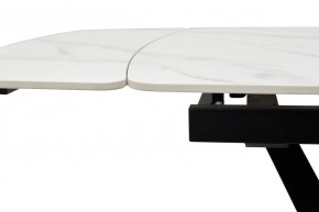 Стол ALATRI 120 MATT WHITE MARBLE SOLID CERAMIC / BLACK, ®DISAUR в Невьянске - nevyansk.mebel24.online | фото 5