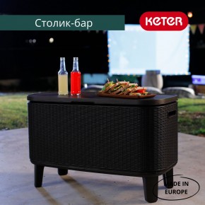 Стол Беви Бар (Bevy Bar Large Cool Bar), коричневый в Невьянске - nevyansk.mebel24.online | фото 4