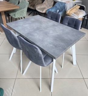 Стол BRICK M 140 Бетон Портленд/ Белый М-City в Невьянске - nevyansk.mebel24.online | фото 2