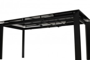 Стол CORNER 120 MATTE STATUARIO Белый мрамор матовый керамика, стекло/ черный каркас, ®DISAUR в Невьянске - nevyansk.mebel24.online | фото 9