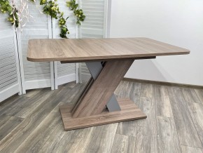 Стол EXEL 140 Дуб Трюфель/ Алюминий М-City в Невьянске - nevyansk.mebel24.online | фото 4