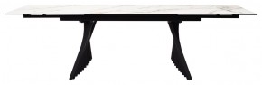 Стол IVAR 180 MARBLES KL-188 Контрастный мрамор, итальянская керамика, ®DISAUR в Невьянске - nevyansk.mebel24.online | фото 2