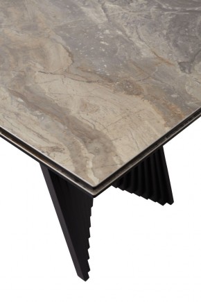 Стол IVAR 180 MARBLES KL-80 Серый мрамор, итальянская керамика, ®DISAUR в Невьянске - nevyansk.mebel24.online | фото 10