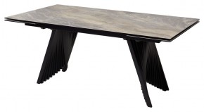 Стол IVAR 180 MARBLES KL-80 Серый мрамор, итальянская керамика, ®DISAUR в Невьянске - nevyansk.mebel24.online | фото 2