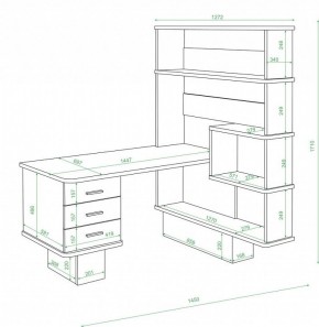 Стол компьютерный Домино СР-520 в Невьянске - nevyansk.mebel24.online | фото 2