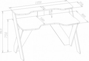 Стол компьютерный КСТ-118 в Невьянске - nevyansk.mebel24.online | фото 3