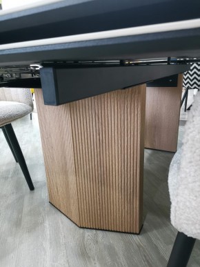 Стол МОЦАРТ 200 AMADEUS POLISHED, керамика / Дуб монтана М-City в Невьянске - nevyansk.mebel24.online | фото 3