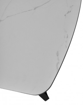 Стол RASMUS 160 TL-45 Белый мрамор, испанская керамика / черный каркас, ®DISAUR в Невьянске - nevyansk.mebel24.online | фото 6