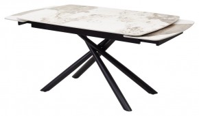 Стол RIVOLI 140 GLOSS LUXURY PANDORA SOLID CERAMIC / BLACK, ®DISAUR в Невьянске - nevyansk.mebel24.online | фото 5