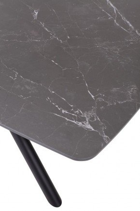 Стол RIVOLI 140 MATT BLACK MARBLE SOLID CERAMIC / BLACK, ®DISAUR в Невьянске - nevyansk.mebel24.online | фото 10