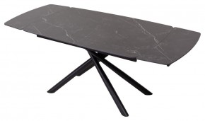 Стол RIVOLI 140 MATT BLACK MARBLE SOLID CERAMIC / BLACK, ®DISAUR в Невьянске - nevyansk.mebel24.online | фото 3