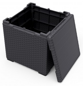 Стол с функцией хранения Виго (Vigo storage box) графит в Невьянске - nevyansk.mebel24.online | фото 3