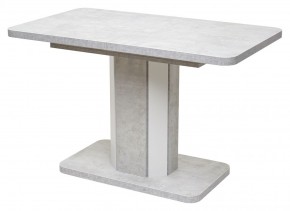 Стол STORK 120 Белый бетон/ Белый М-City в Невьянске - nevyansk.mebel24.online | фото 2