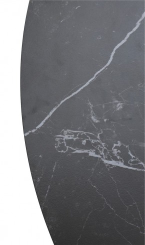 Стол TERNI 120 MATT BLACK MARBLE SOLID CERAMIC Черный мрамор матовый, керамика /Черн.каркас, ®DISAUR в Невьянске - nevyansk.mebel24.online | фото 9