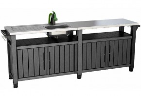 Столик для барбекю 415 Л (Unity Chef 415 L) графит в Невьянске - nevyansk.mebel24.online | фото 3